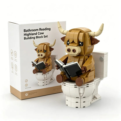 2026 Limited Edition--Scottish Highland Cow Bagpiper Brick Set