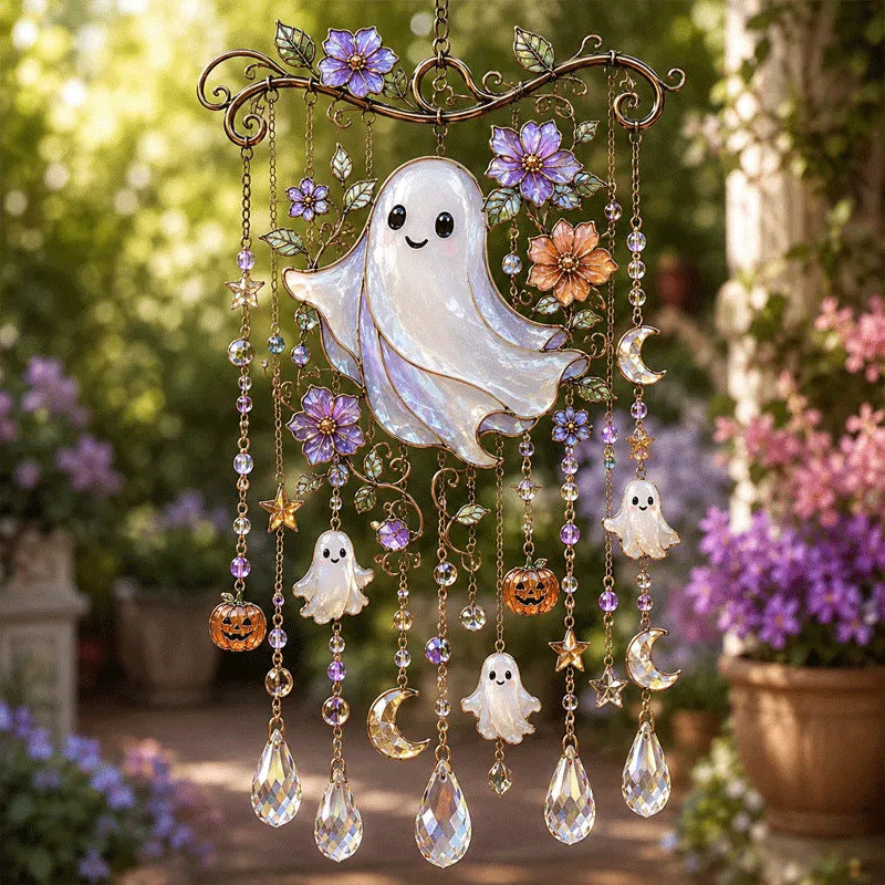 🔥Early Halloween Hot Sale 49% OFF👻 Haunted Glow Ghost Wind Chime