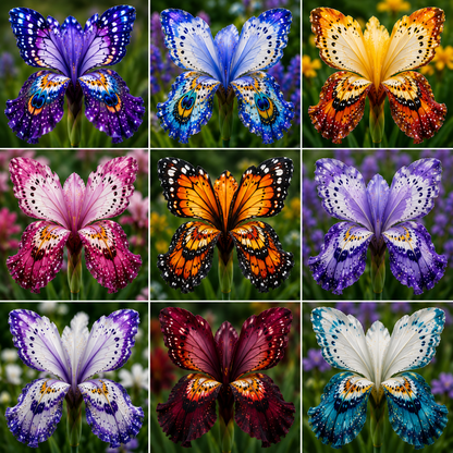 🦋Butterfly Iris Bulbs - ✨Grow Your Magical Garden Showstopper