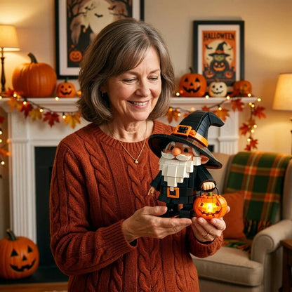 🐱🎃2026 Limited Edition – Halloween Midnight Cat & Jack-o'-Lantern Building Set