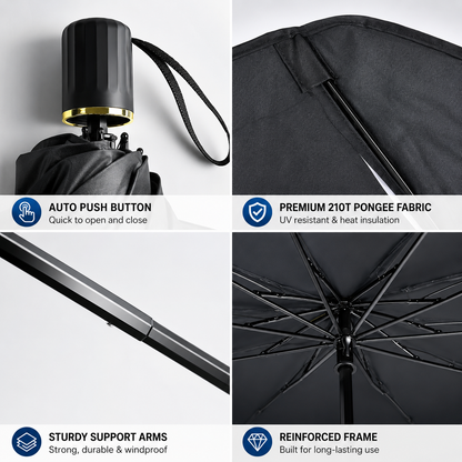 ❤️LAST DAY SALE 50% OFF!!💕The SunShade Foldable Heat Protector for Summers