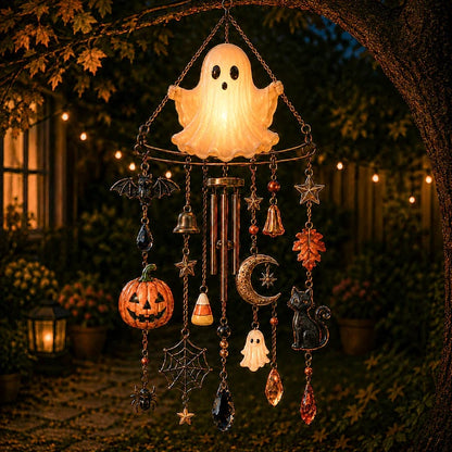 🔥Early Halloween Hot Sale 49% OFF👻 Haunted Glow Ghost Wind Chime
