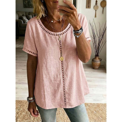 🎁New Arrivals🔥Women's Casual Bohemian Style Hollow-Out Top